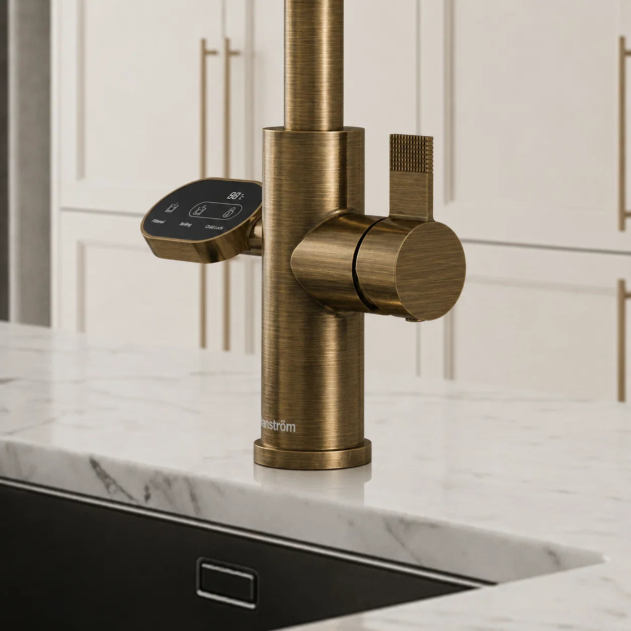 Hanström 4-in-1 Nexa Digital Pullout - Antique Brass