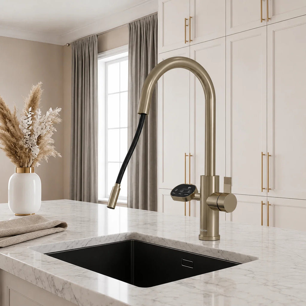 Hanström 4-in-1 Nexa Digital Pullout - Brushed Brass