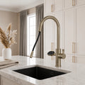 Hanström 4-in-1 Nexa Digital Pullout - Brushed Brass
