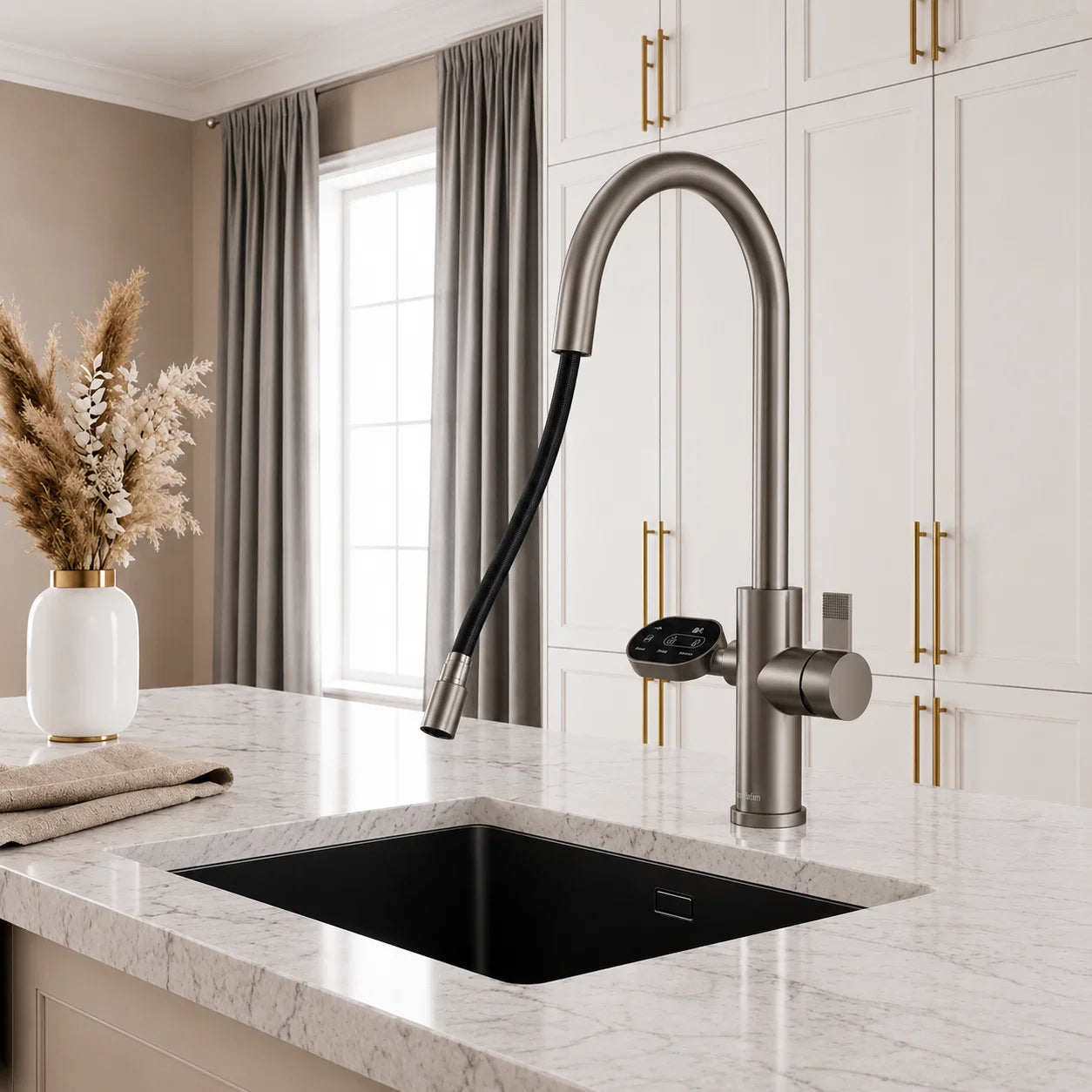 Hanström 4-in-1 Nexa Digital Pullout - Brushed Nickel