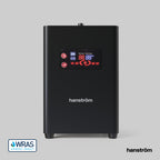 a black digital boiling water tap tank