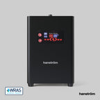 a black digital boiling water tap tank